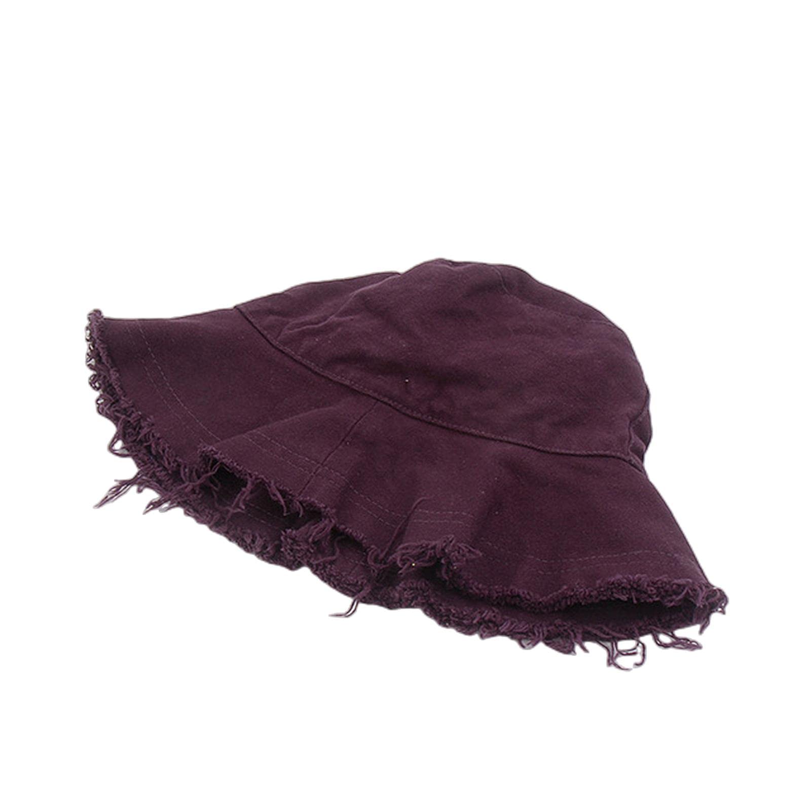 MOGSA Sombrero de pescador para mujer, de algodón, portátil, plegable, para playa, turismo, para mujer, al aire libre, sombreros de sol
