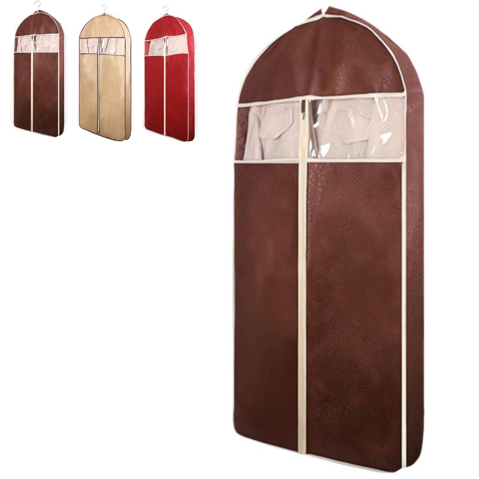 Garment Bags for Hanging Clothes Heavy Duty Garment Bag Breathable Fur Storage Garment Bags Jacket Coat Storage Bag