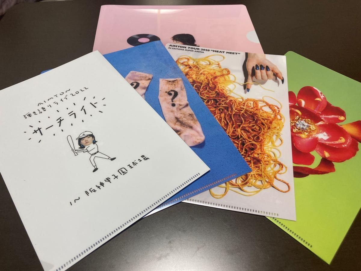 あいみょん クリアファイルセット あいみょん クリアファイル