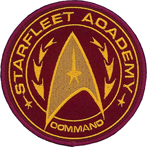 Ata-Boy Star Trek Starfleet Academy Coomand Offizielles Lizenzprodukt, Pin and More!, Starfleet Academy Patch, klein