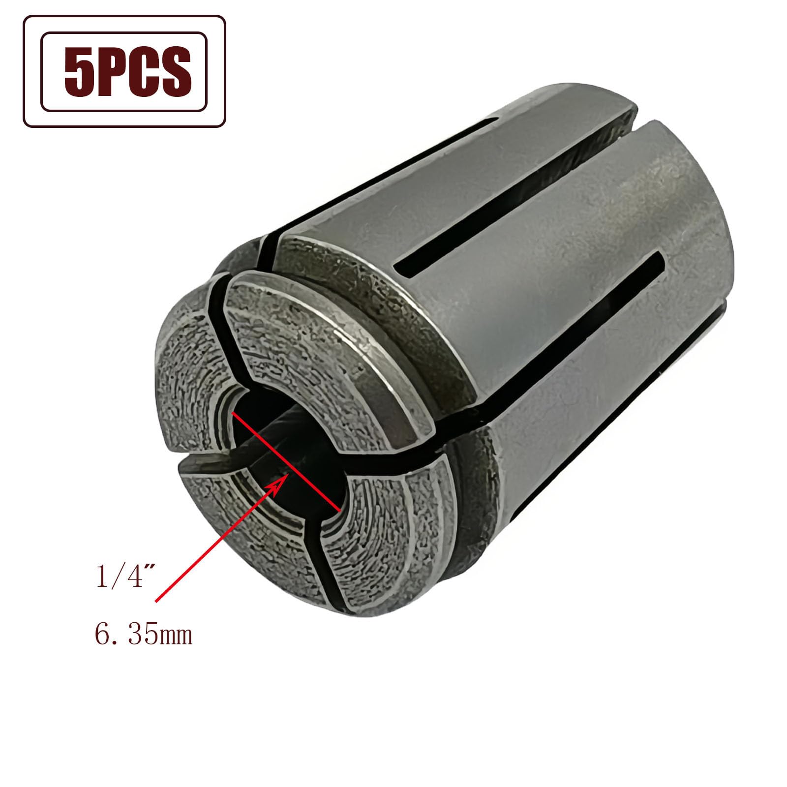 326286-04 Collet Chuck 1/4-inch 6.35mm Replace for Dewalt DW6214