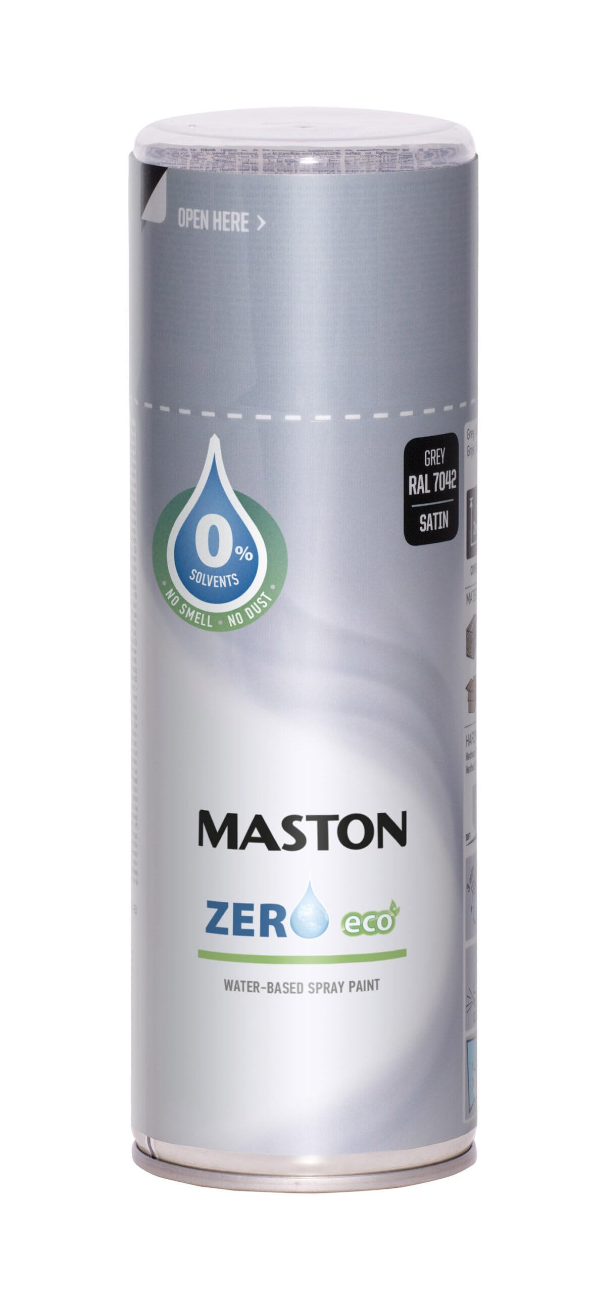 Maston Spray Paint Zero Grey RAL7042 400ml