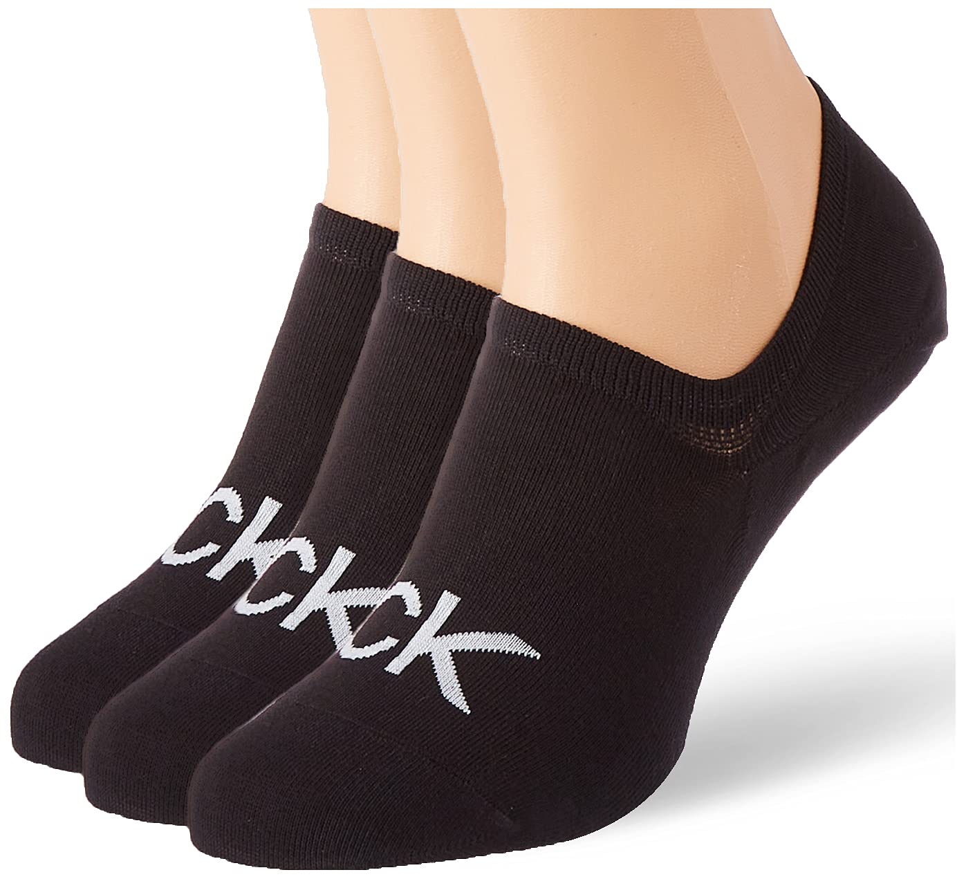 Calvin Klein Footie Calcetines (Pack de 3) para Hombre