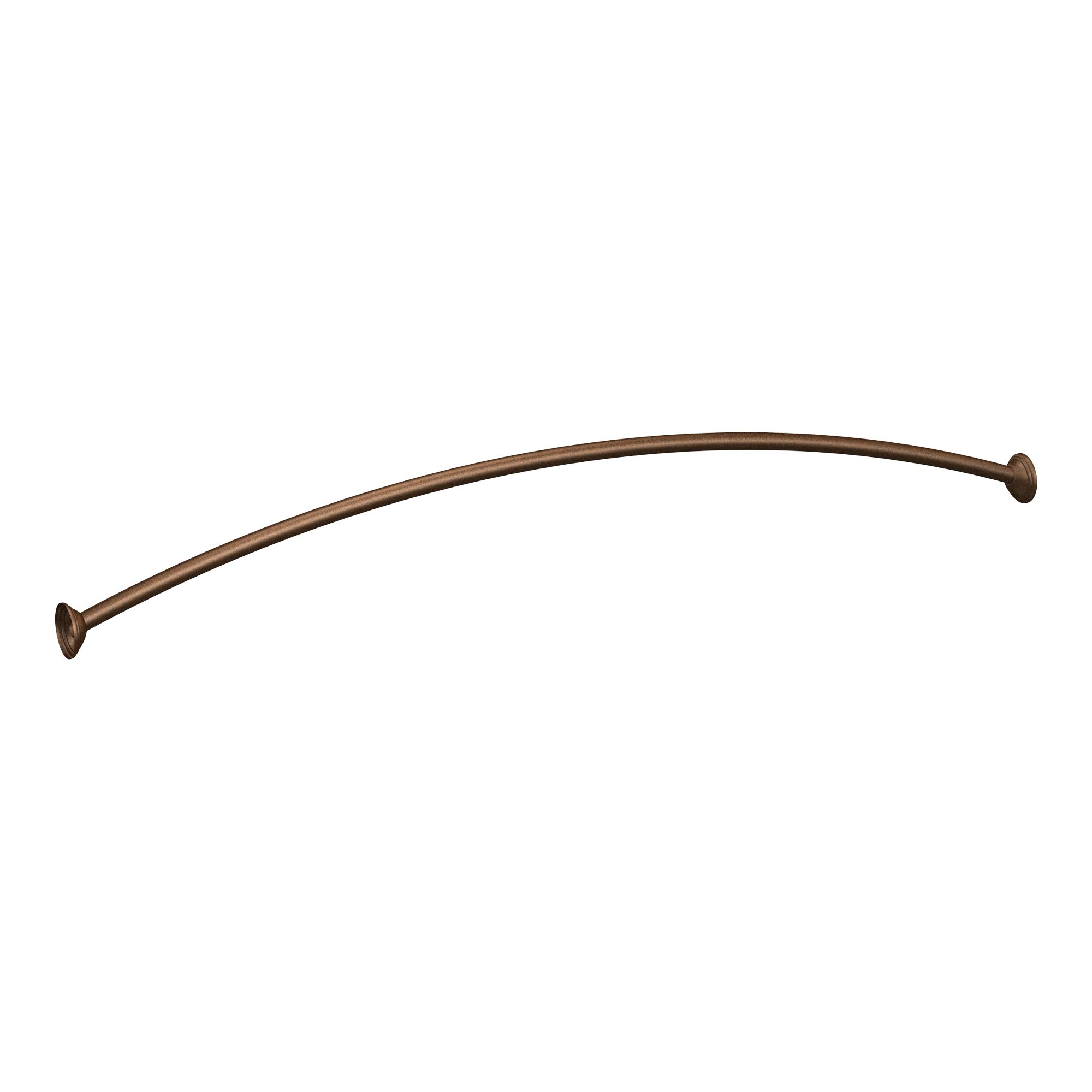 Condition photo showing New/Like New for moen dn2160owb collection 54 to 72-inch adjustable length curved shower rod, old world bronze