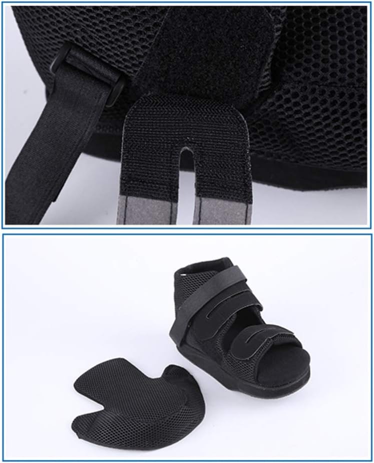 SUPVOX Off-Loading Healing Shoe Post Op Shoe Adjustable Medical Walking Boot Post Injury Surgical Foot Cast Toe Orthopedic Support Brace for Broken Bone Fracture Size XS Post Op Shoe