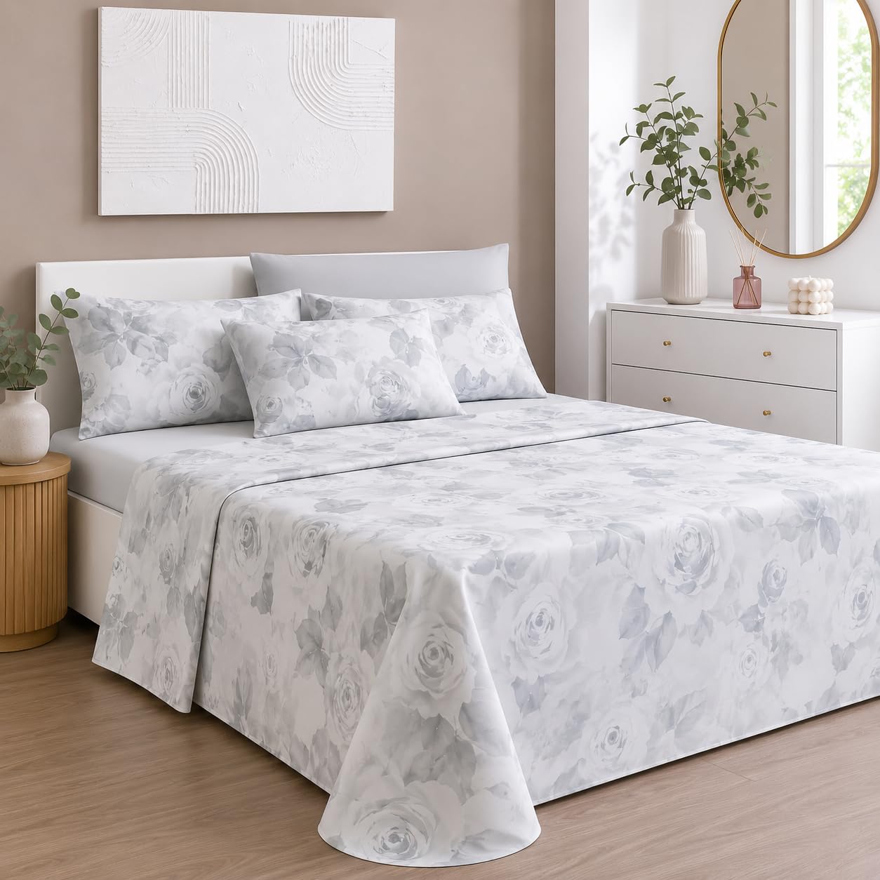 Parure de lit double Stromboli Gabel le prestige du tissage italien blanc