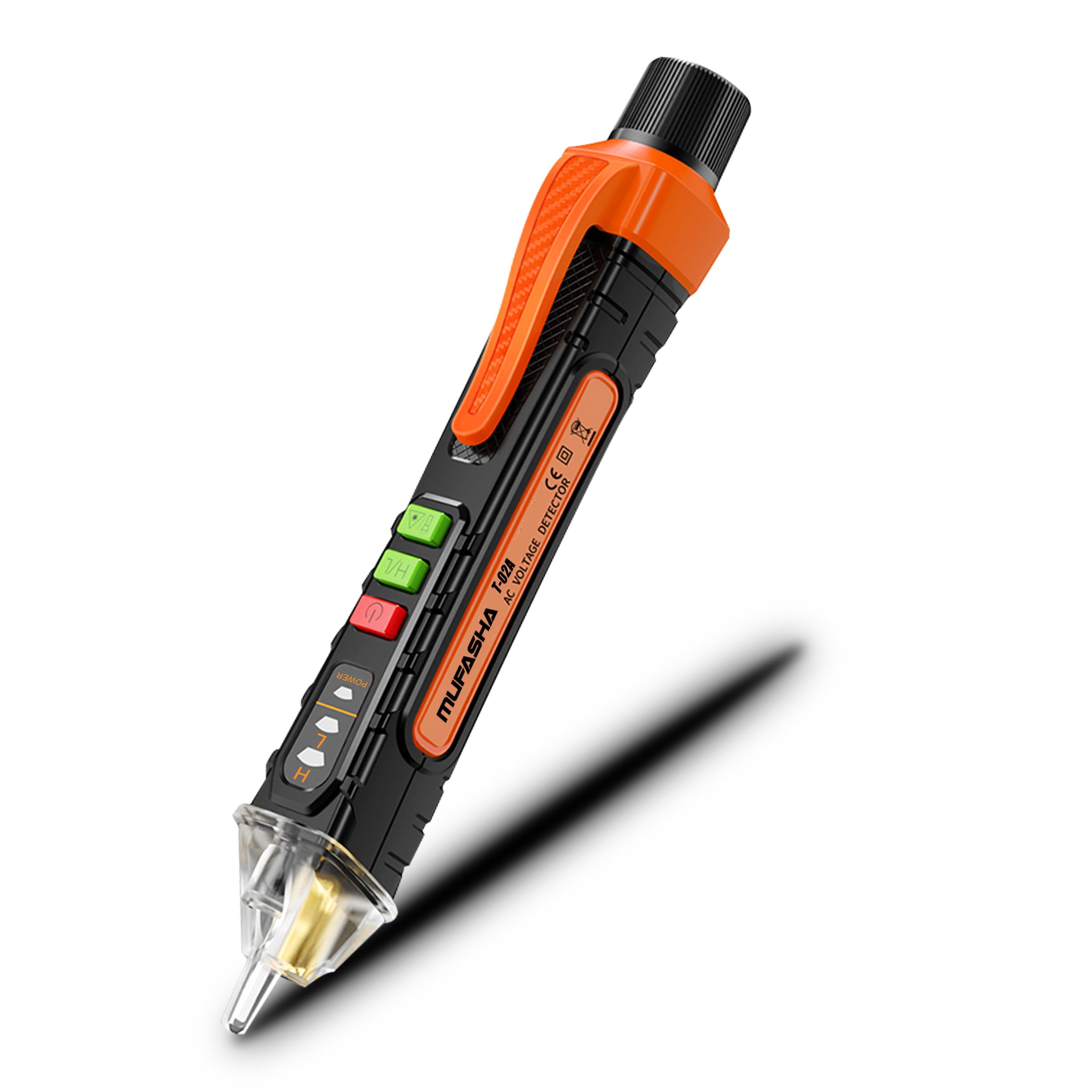 MUFASHA Non-Contact Voltage Tester with LED Flashlight, Buzzer
