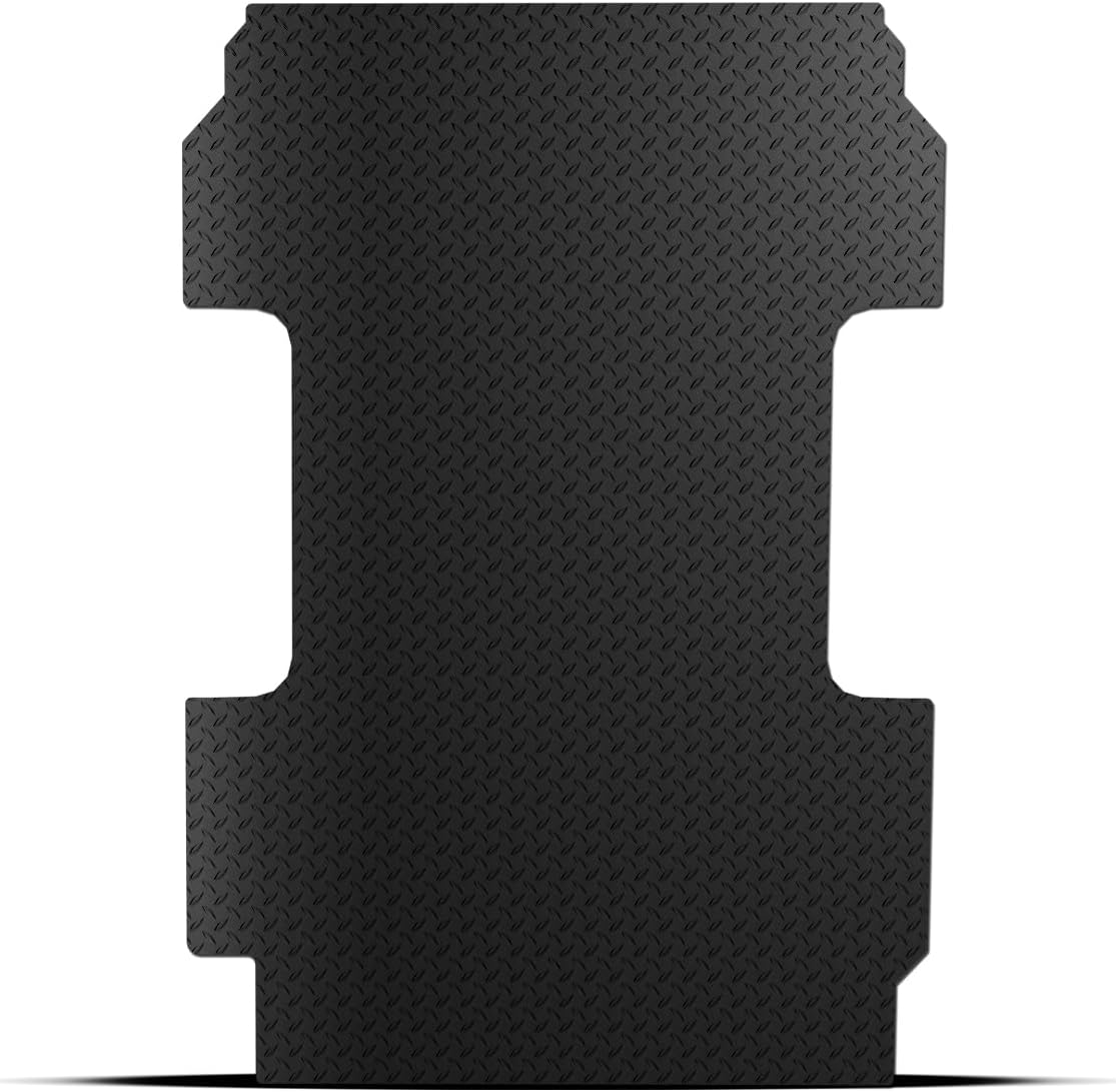 Armordillo Horizontal Line Rubber Truck Bed Mat|Compatible with 2017-2024 Ford F250 F-250/F350 F-350 Superduty 8 Ft (96") Long Bed|8723081|Black|Mat Liner