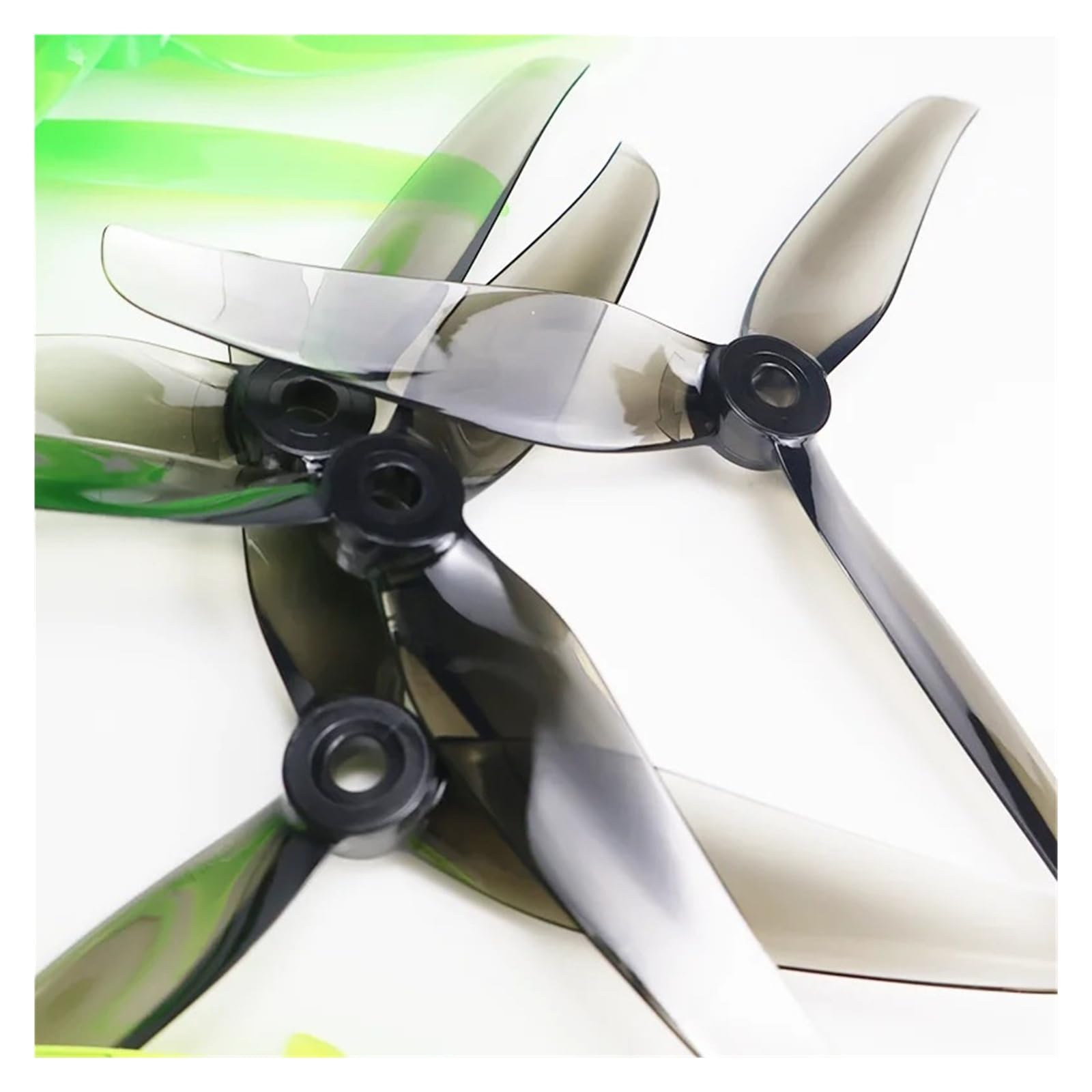 5140 - Elica a tre pale FPV da 12,7 cm, CW CCW, 2 paia per drone da corsa da 12,7 cm (2 paia F5 giallo)
