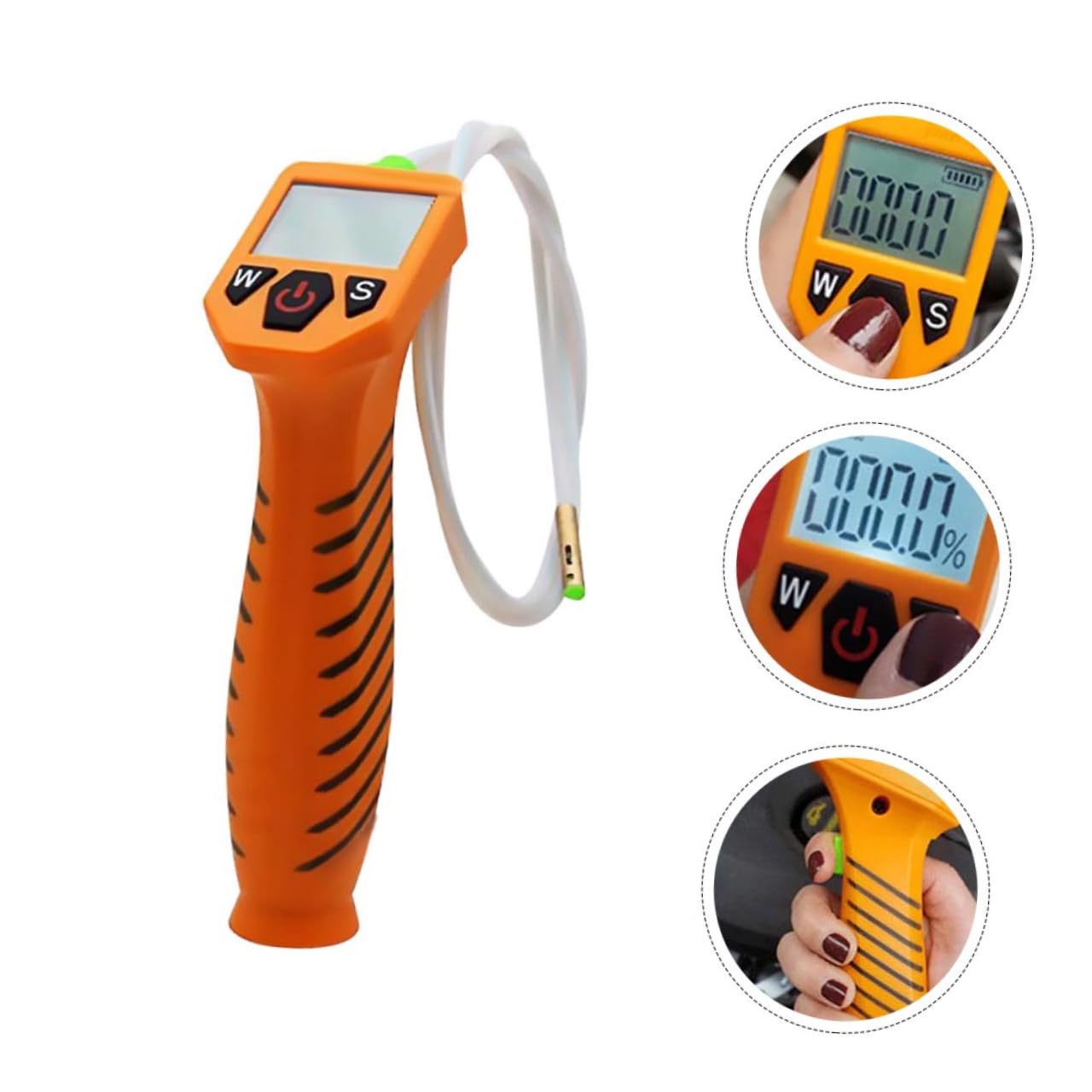 Gatuida Analizador De Calidad De De Motor Para Automóviles Con Batería Detector De De Coche Portátil y Práctico Herramienta De De Lubricantes Fácil De Usar y