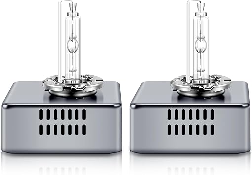 D5S Xenon Bulbs High Low Beam 6000K Diamond White 12V Car 25W Replacement Light, 2 Pcs