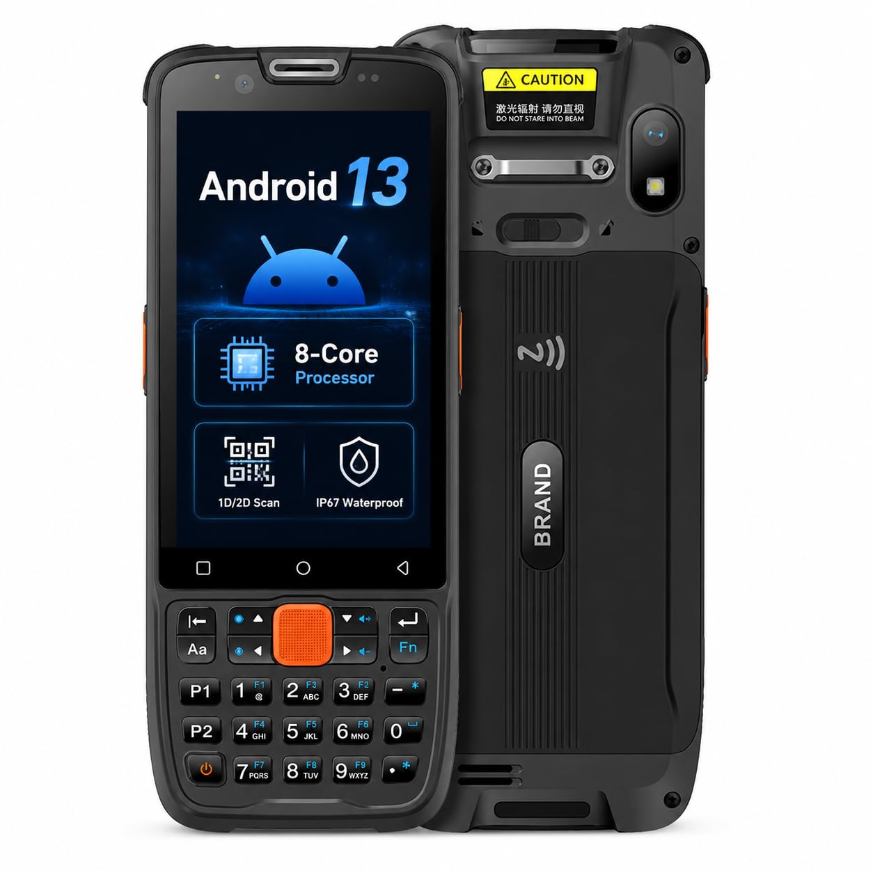 Amazon.co.jp: Breloom Androidバーコードスキャナー、Android 13