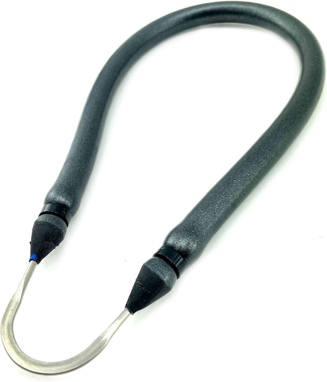 SPEARFISHING WORLD 5/8 Inch (16mm) O.D. Speargun Rubber Bands with Flat Stainless Steel Wishbone Fits Most Spearguns for Spearfishing Freediving & Scuba Diving