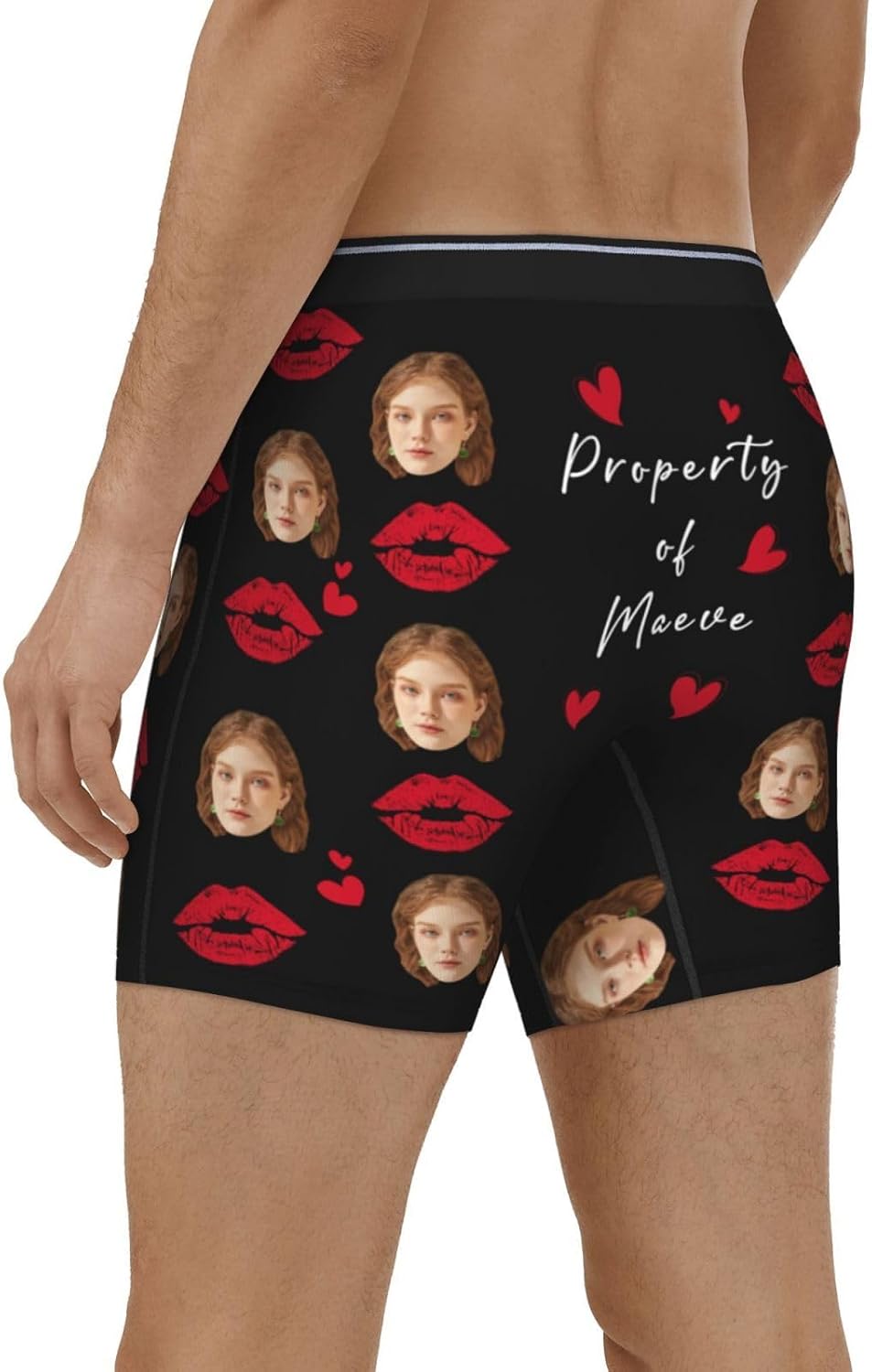 Personalized Boxers for Men, Customized Long Underwear, Boxers with Face on Them, Gifts for Boyfriend Husband - Image 5
