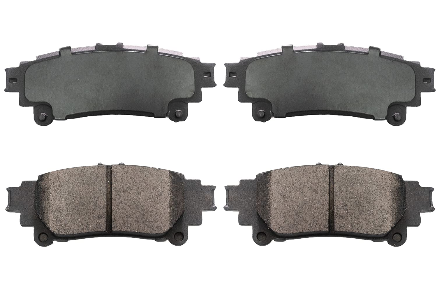 Front Rear Brakes Pad Automotive Premium Ceramic Disc Brake Pads Set Vehicle Replacement Part for Lexus Infiniti Nissan Dodge Attitude Hyundai Accent D1391