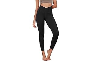 Ododos Cross Waist Yoga Leggings for Women: Unleash Your Inner Potential