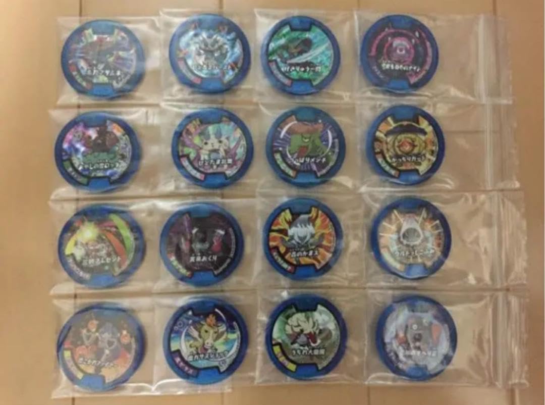 Amazon.co.jp: 妖怪メダル ガシャ 第六弾 フルコンプ 全16種 : おもちゃ 妖怪ウォッチ