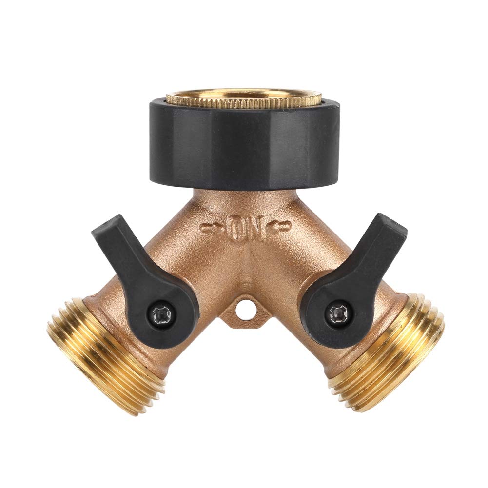 Conector de manguera, manguera independiente adaptador de espiga manguera de agua hecha de latón conector de forma