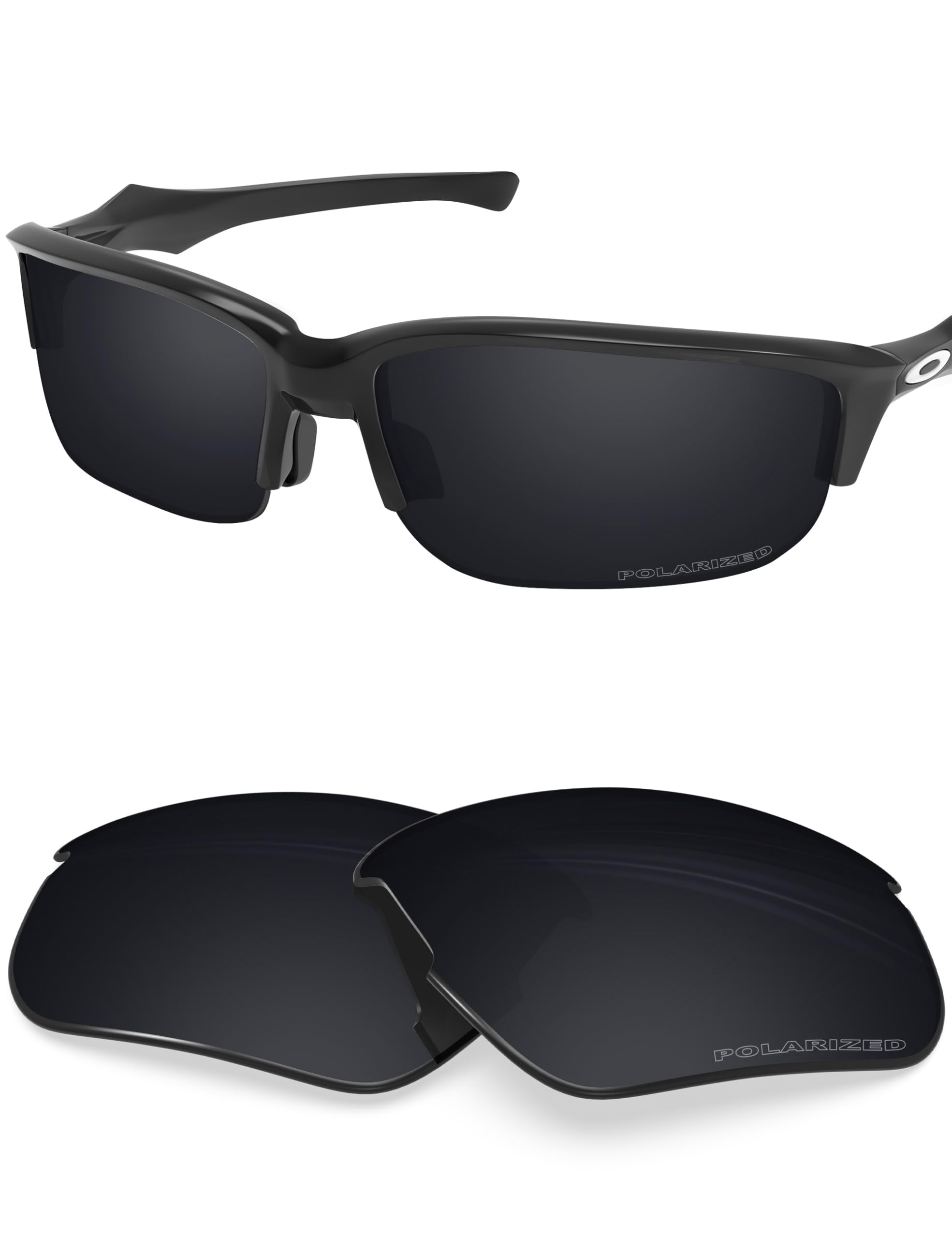 BLAZERBUCK Lenti di ricambio polarizzate per occhiali da sole Oakley Flak Beta OO9363/Flak Beta Asian Fit OO9372