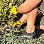 8 Fans Chaussures de jardin pour hommes Bottes de pluie imperméables Neoprène Muck Mud Chaussures avec Semelles en mousse mémoire pour le jardinage, l'agriculture