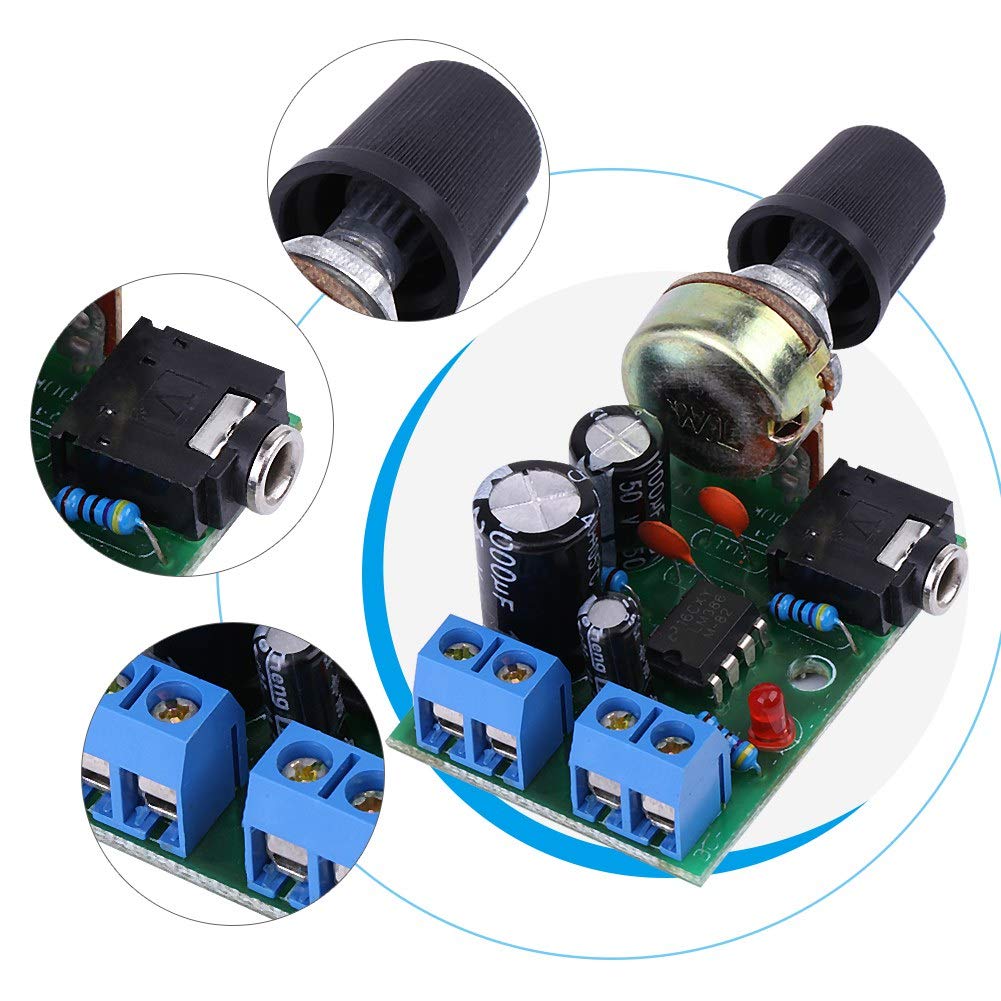 Kit Amplificatore LM386 Super Mini &ndash; Fai Da Te &ndash; 3V-12V &ndash; Modulo Elettronico