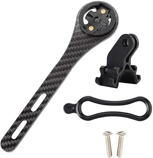 Bicycle Handlebar Mount, Road Bike Cycling Computer Holder Integrated Stem for Garmins for Bryton Series 6.4 x 1.6 x 1.1 in