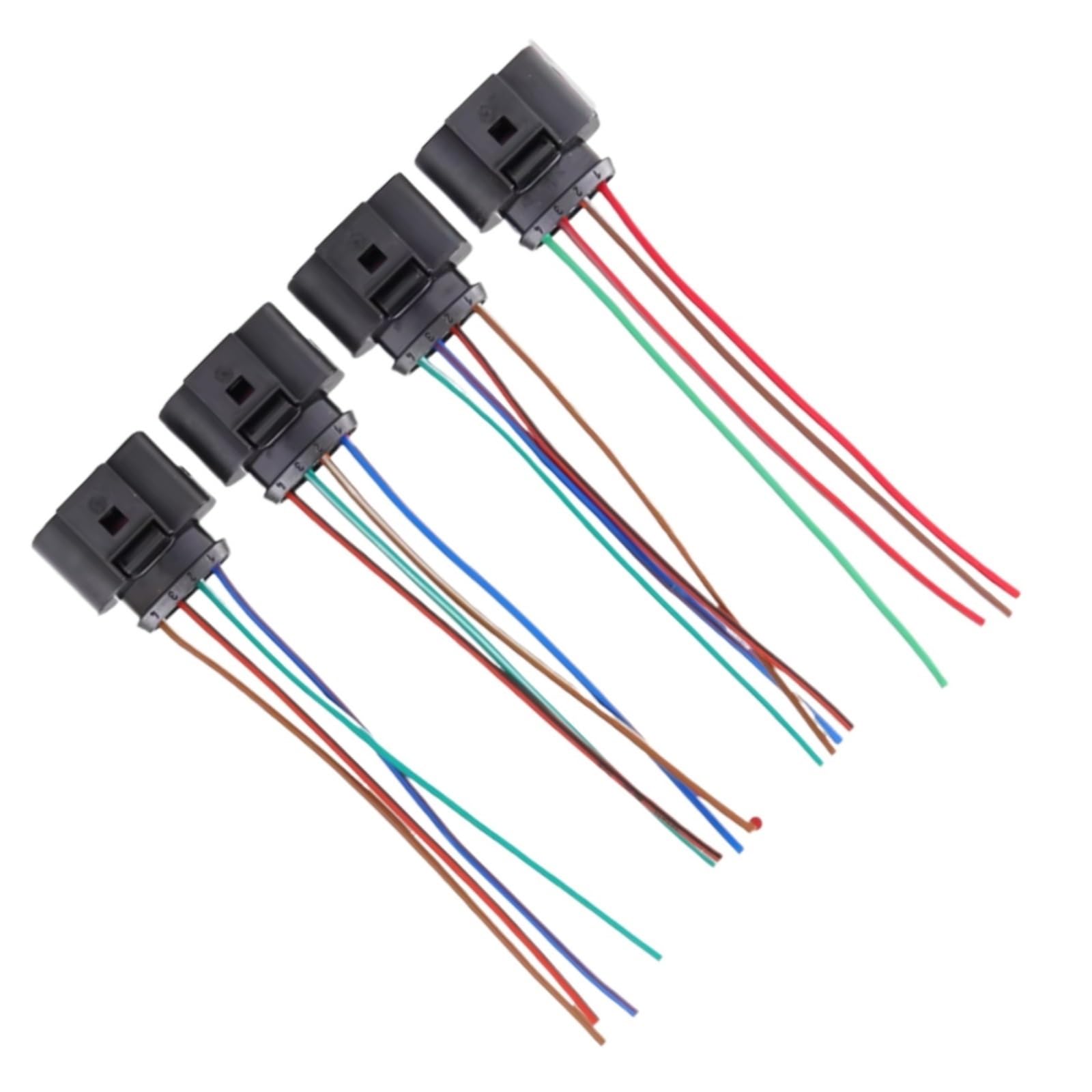 Conector de bobina de encendido con arnés resistente para coches A4, A5 y A6 6