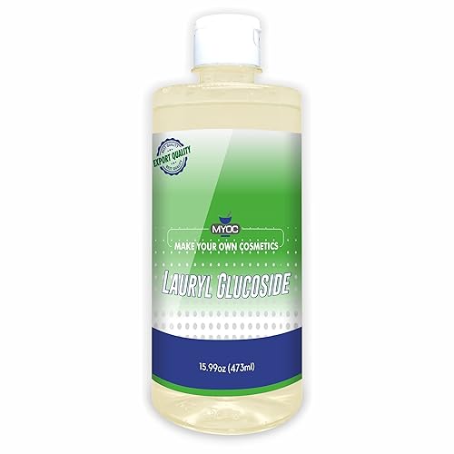 Miniatura 8 de Myoc Lauryl Glucósido  4.1 fl oz (4.05 onzas líquidas), grado cosmético de lauril glucósido, tensioactivo de lauril glucósido para la piel,