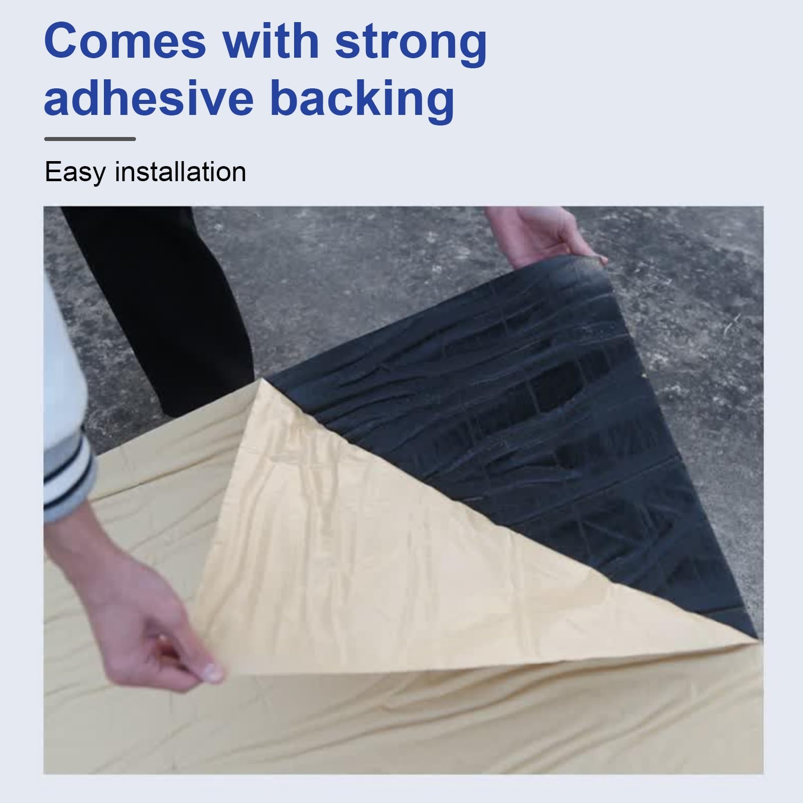 Selbstklebendes reflektierendes Schaum-Aluminium-Dämmmaterial, Heizkörper-Dämmfolie, Schalldämmunterlage, geeignet zur Wärmedämmung von Dächern, Böden, Decken(1*1m/3.2*3.2ft,20MM(THK))