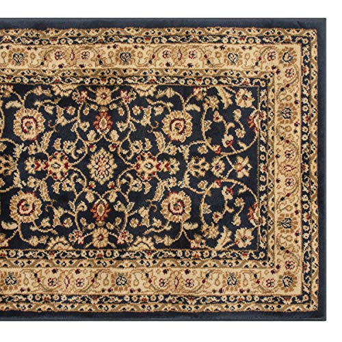 Westerly 25' Stair Runner Rugs - Marash Luxury Collection Stair Carpet Runners (Navy) #TOP2