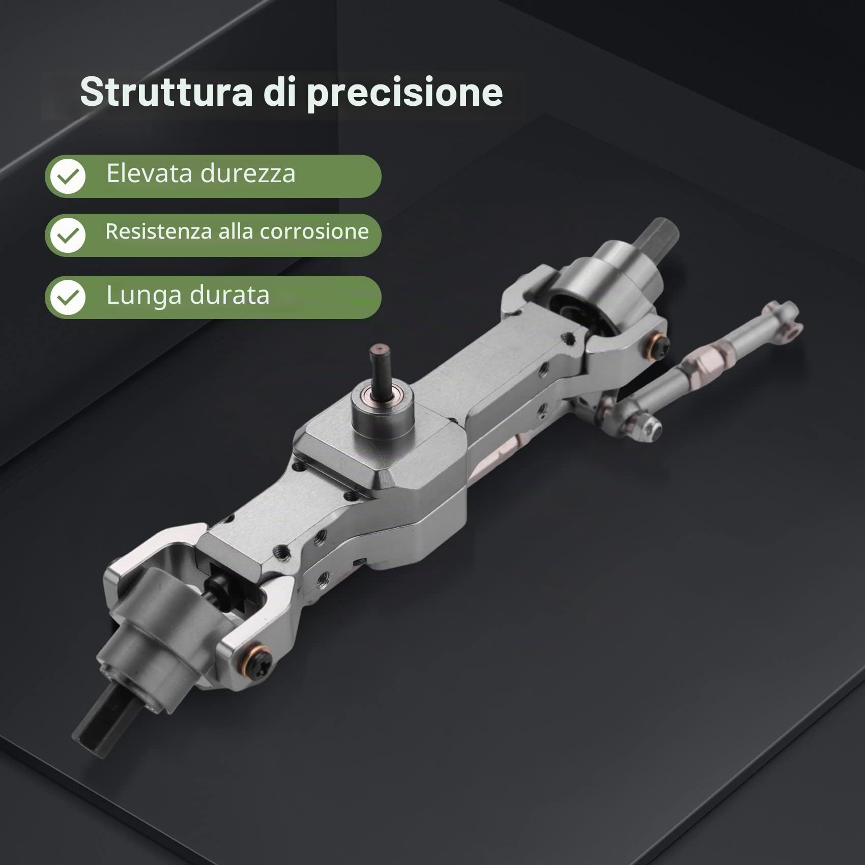 Metallo Anteriore Centrale Posteriore Frattura Asse Cambio per B16 B36 FY004 1/16 RC Auto Camion Upgrade Parti Accessori