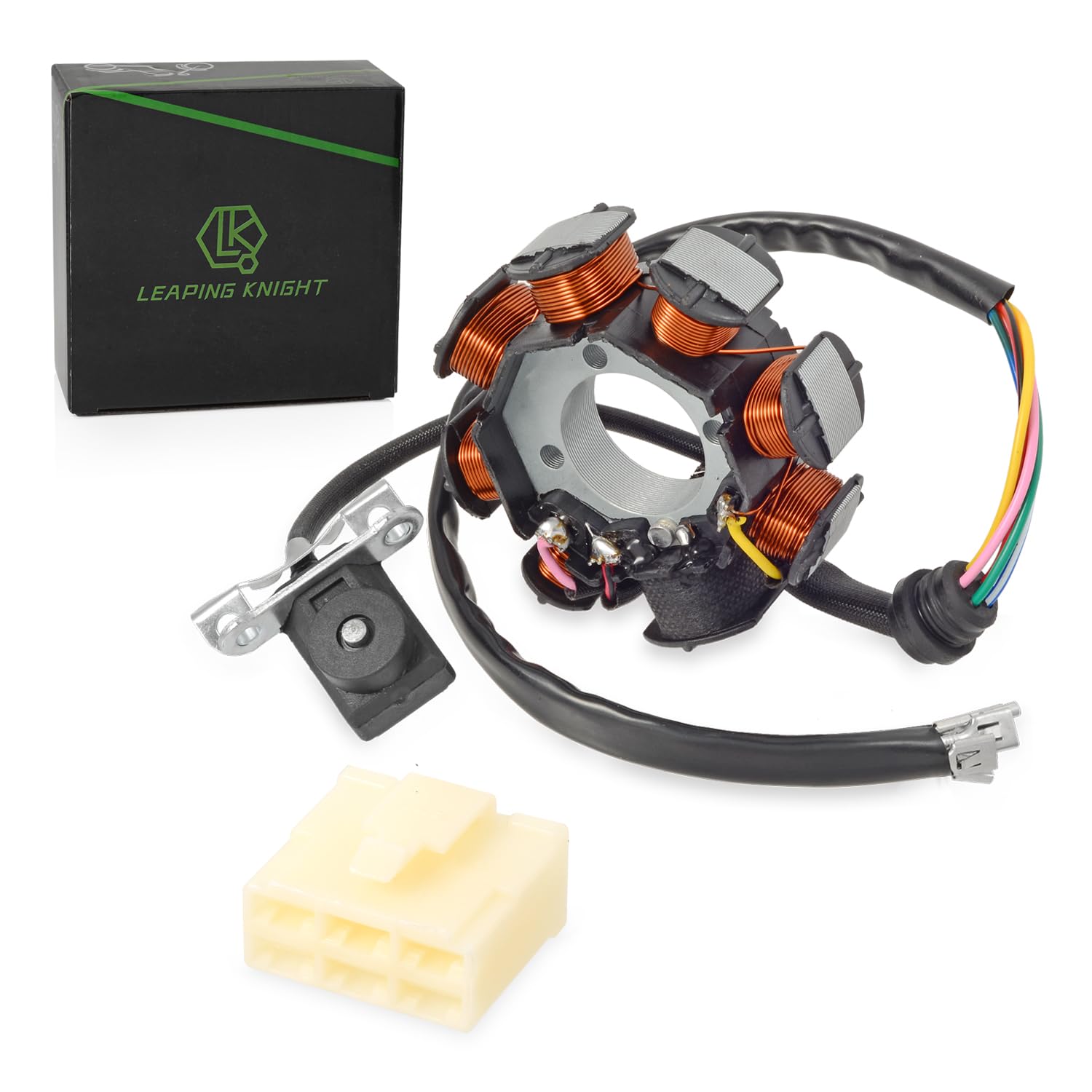 Amazon.com: LK 8 Coil Magneto Stator 5 Wires for CG 125cc