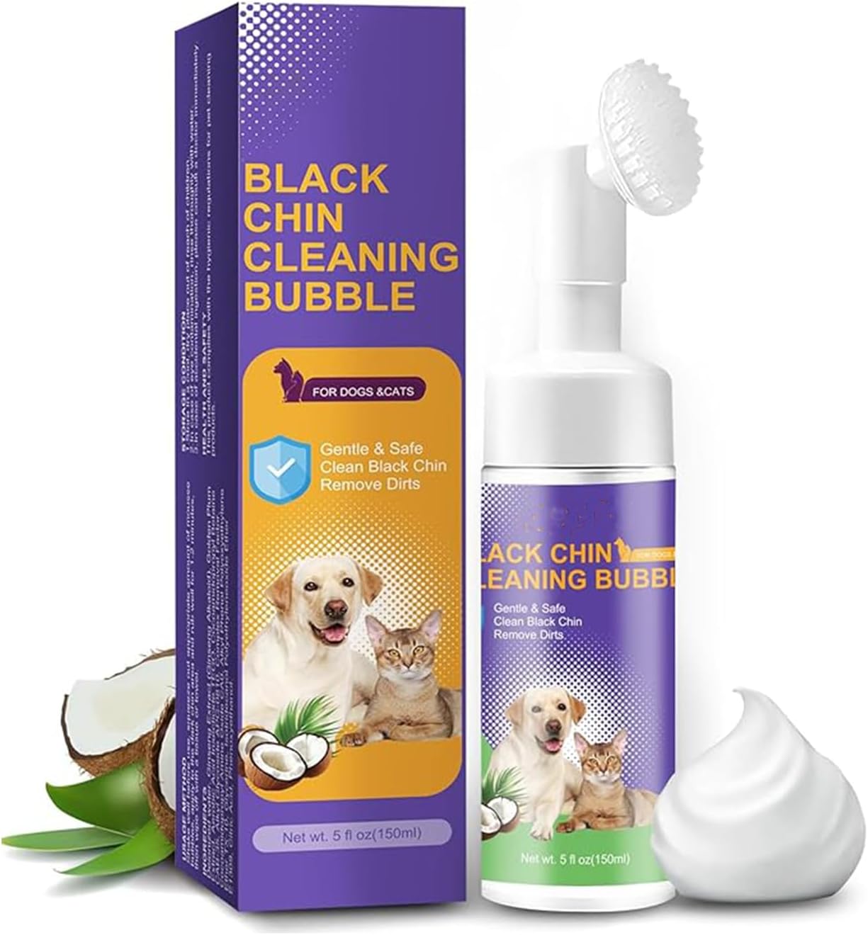 Black Chin Cleaner for Small Animals 5fl.oz,