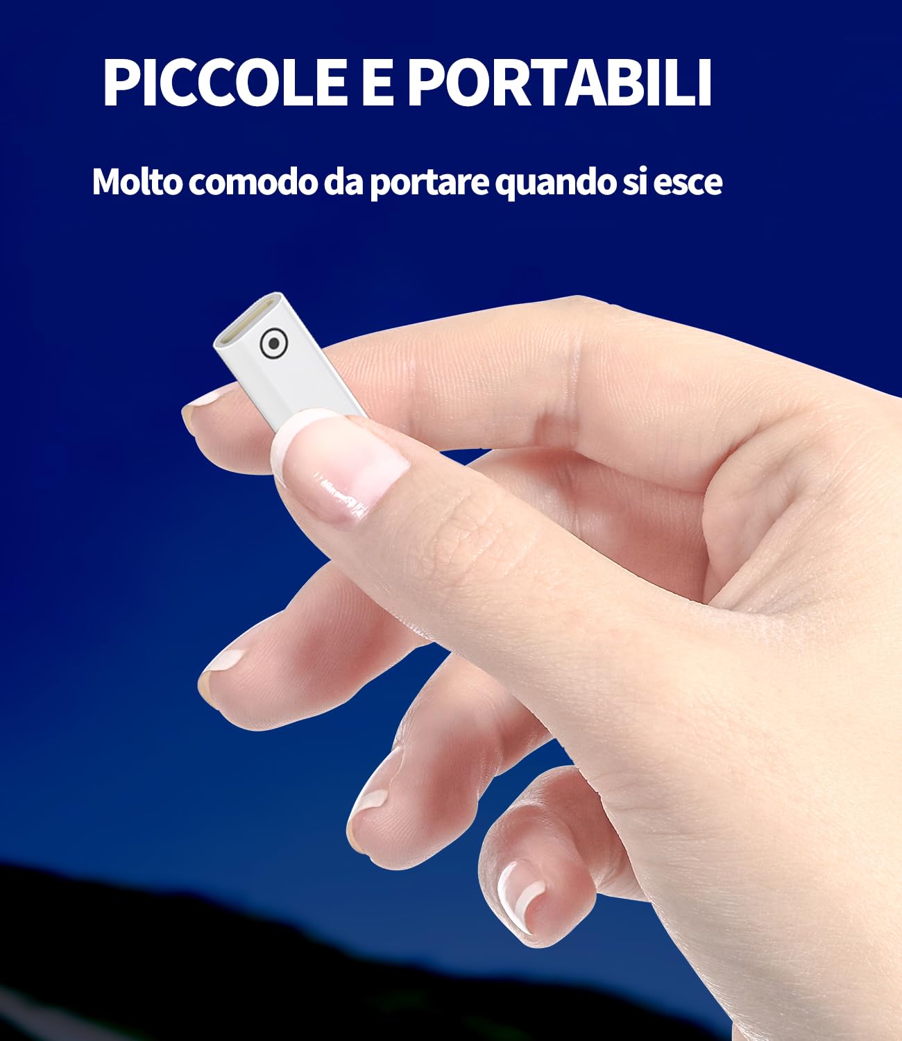 Adattatore Apple Pencil Lightning Femmina a USB-C Femmina 2pack per iPad 1st Gen Penna Ricarica