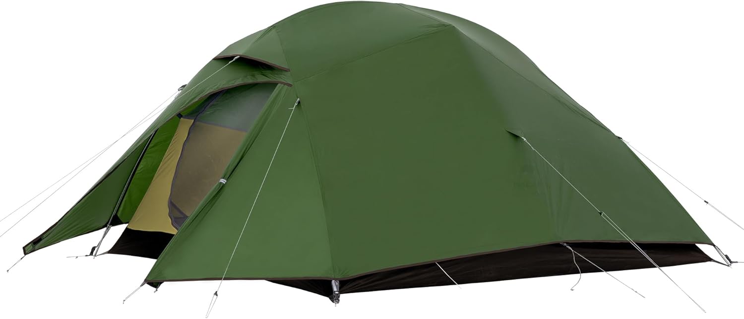 Naturehike Cloud Up 3 Person Backpacking Tent with Footprint - 3 Season Free Standing Lightweight 3 Person Camping Tent | with Footprint, Free Standing, Dome, Camping, Hiking, Waterproof | with Footprint, Free Standing, Dome, Camping, Hiking, Waterproof