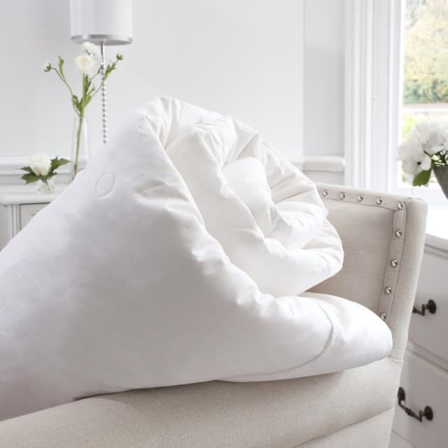 Jasmine Silk All Seasons Weight 100% Mulberry SILK Filled Duvet Quilt - Double or Queen (200 x 200cm) 9 Tog