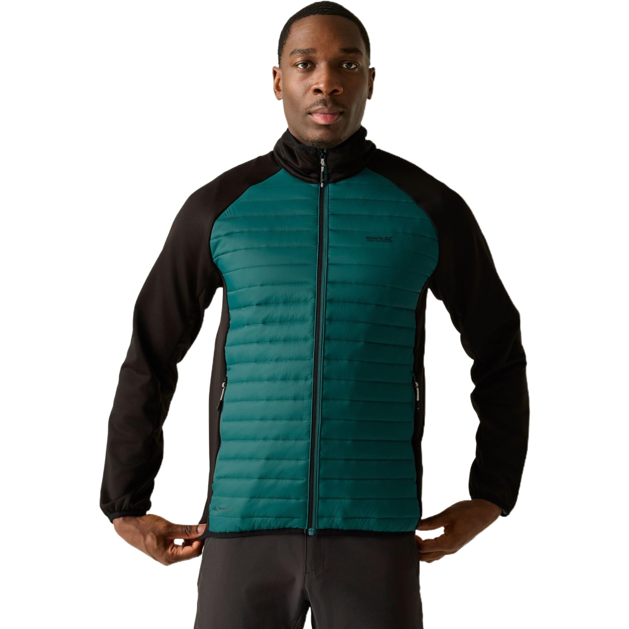 Regatta Men's Clumber Hybrid Jacket - Green Extra Large