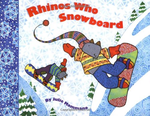 Rhinos Who Snowboard