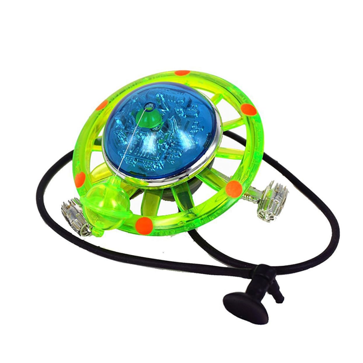 BESPORTBLE 3 Piezas De Decoración Genérica Ovni para Acuario Adorno Oscilante para Pecera Seguro para Agua Dulce Vibrante Accesorio para Acuario.