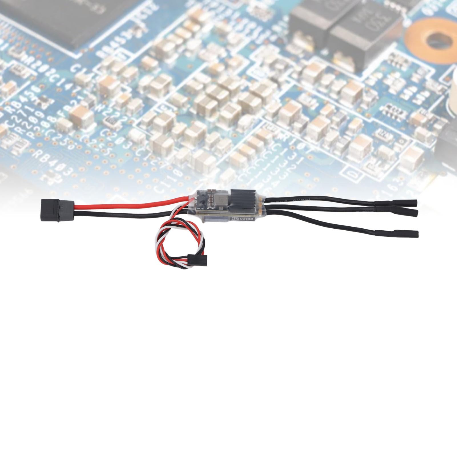 Jeffergarden Bezszczotkowy Elektroniczny Regulator Prędkości ESC z Metalowym Radiatorem CNC do Samochodów Wielowirnikowych i RC 120A 2-8S Lipo Performance