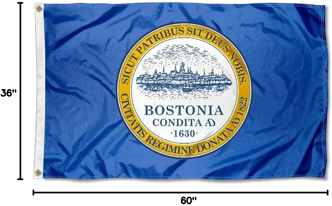 City of Boston Flag 3x5 Foot Banner