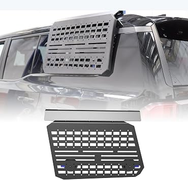 Rear Window Inner Molle Panel for Toyota Land Cruiser Prado LC250 2024-2026
