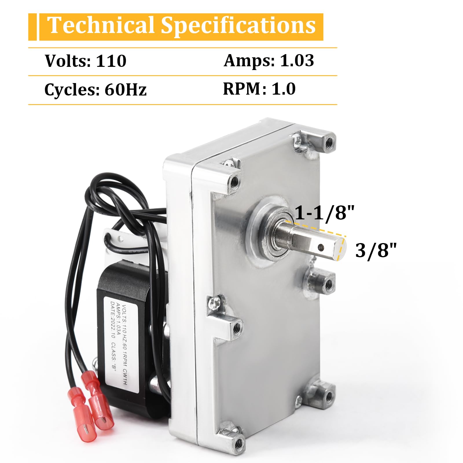 【m】 Amazon.com: Replacement C-E-017 Auger Motor for Breckwell