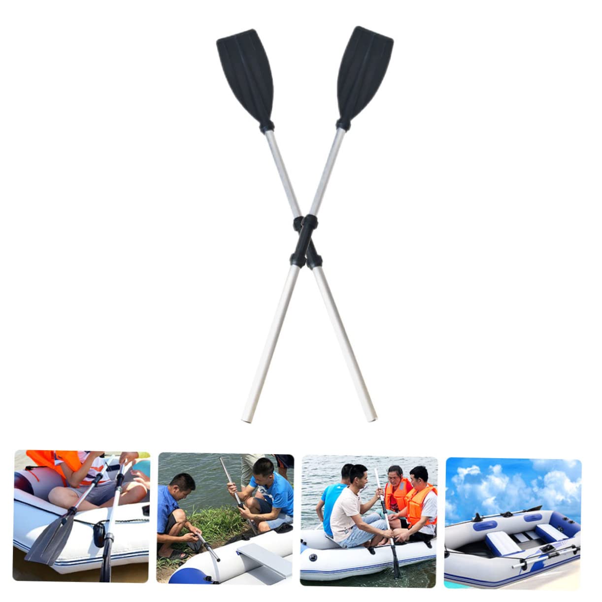 Toyvian Verstärkte Kajakpaddel Professionelle Bootspaddel Für Kajak Zubehör Für Anfänger Und Profis Ergonomisches Design Robust Und Wetterbeständig