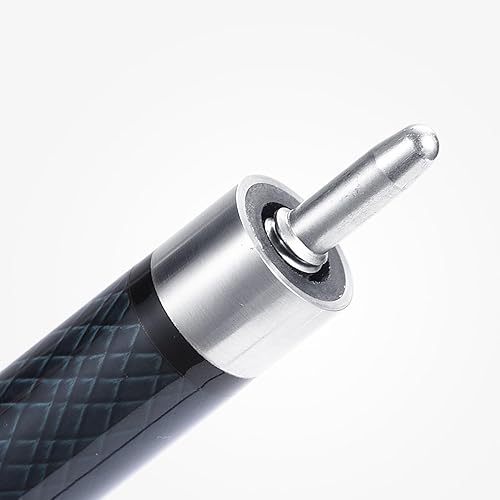 Miniatura 7 de Palo de taco de billar de fibra de carbono de 58 pulgadas, palos profesionales de baja desviación con junta de pasador de liberación rápida y punta