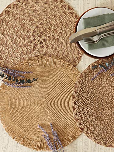 Treillis de table DII anti-tache en polyester naturel pour eviter les rayures - 7