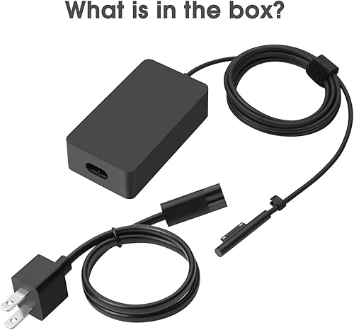 Miniatura 6 de Cargador de superficie, adaptador de fuente de alimentación de 44 W para Microsoft Surface Pro 34567, Surface Laptop, Surface Book, Surface Go,