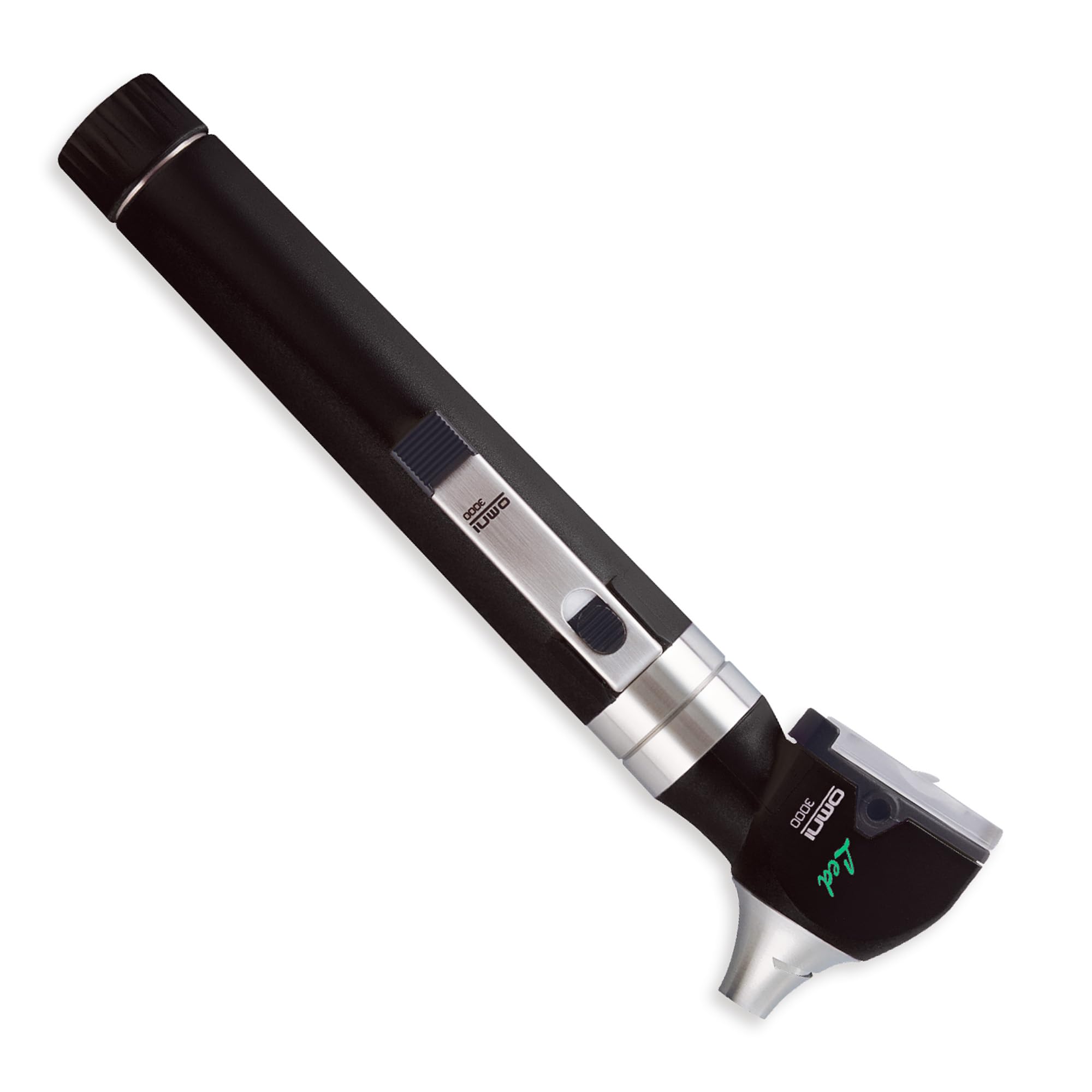 GIMA, Otoscopio Sigma con luz LED, en plástico reforzado ligero y resistente a los golpes y en acero inoxidable, negro, 31591