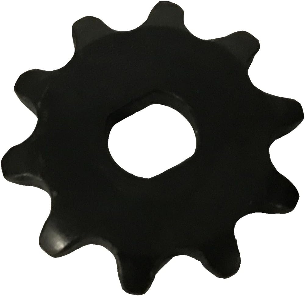 10 Tooth Sprocket for #35 Chain (Dual D Bore)