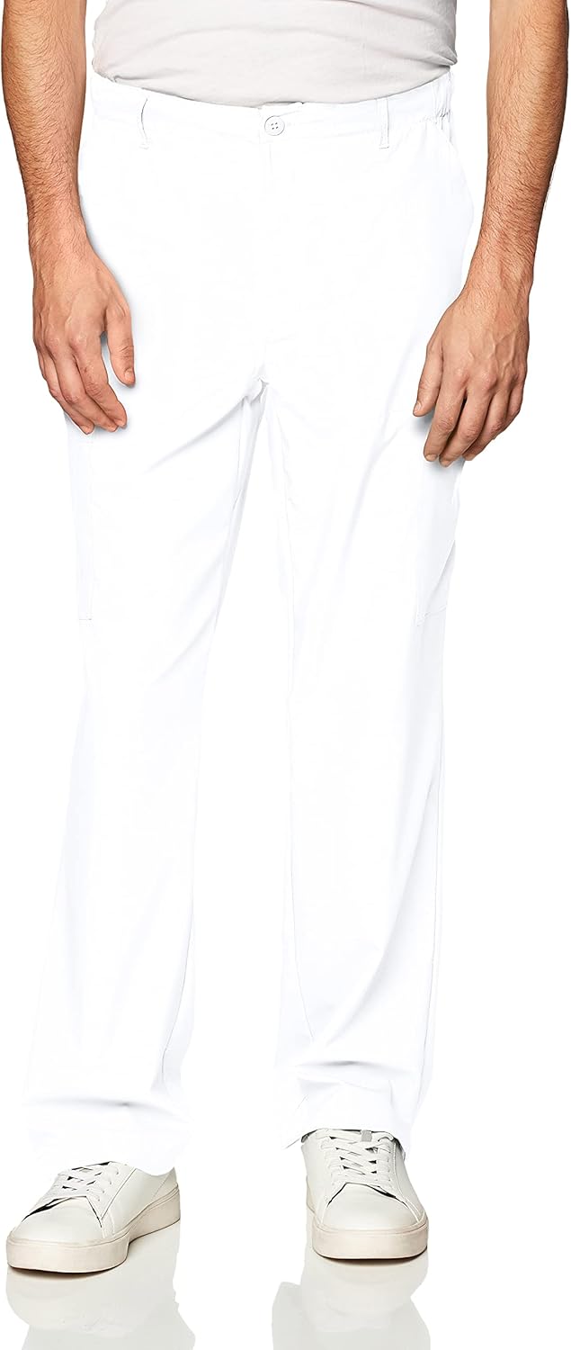 WonderWink Mens Men's Flat Front Cargo Pant